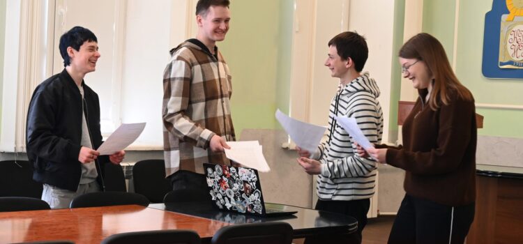 Гумористична команда «ПНД» Університету Огієнка готується до благодійного фестивалю «Ха-Ха-Демія» в Хмельницькому